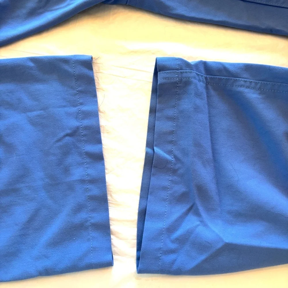 Figs Livingston basic scrub pants bottoms blue SZ XL NWOT